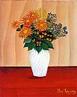 Henri Rousseau Canvas Paintings - Bouquet of Flowers